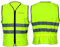 A-Pro Helle Hi Vis Weste Motorrad Roller Quad Hoehe Sichtbarkeit Sicherheitsweste XL