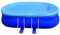 Jilong JL017241N Lot de 4 bâches pour piscines ovales avec Structure, 540 x 304 x 106 cm, Bleu