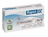 Rapid Heftklammer 24/6 Blue/20710602 verzinkt Inh.1000