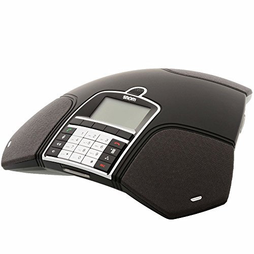 SNOM Meeting point VoIP Conference Phone, Full Duplex, Multiple SIP registrations, 3-way conference calls; 2040