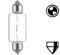 HELLA 8GM 002 091-141 Glühlampe - Soffittenlampe - Standard - 12V - 15W - Schachtel - Menge: 10