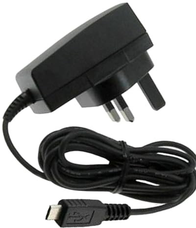 Guilty Gadgets - Micro USB UK Mains Charger Compatible With - Galaxy ACE 3 / S / S2 / S3 / Mini / S4 Active/Note 2/6.3 / Note 8.0 / Nexus 4/5 / 6/7 / 10/2 / S5 / S6 / S7 Raspberry Pi