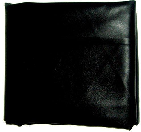 HEAVY DUTY LEATHERETTE 7FT POOL TABLE COVER IN (BLACK)