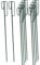 UvV Absperrleinenhalter grün 1200 mm lang (10 Stück) Laterneneisen UVV-Bügel für Fangzaun, Kunststoffzaun, Warnband