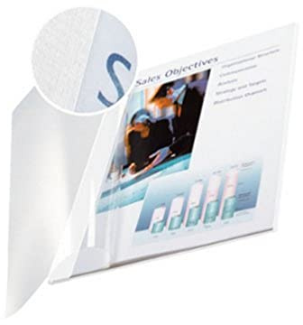 Leitz 73980001 Buchbindemappe impressBIND, Soft Cover, A4, 3,5 mm, 10 Stück, weiss