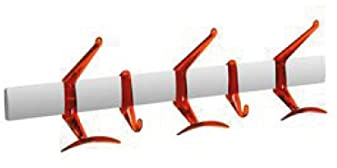 Kartell Hanger Wall, 60 cm, Orange Rot