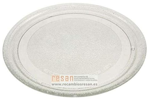 LG / Goldstar - Plato Giratorio para microondas (24,5 cm, sin lengüeta Central)