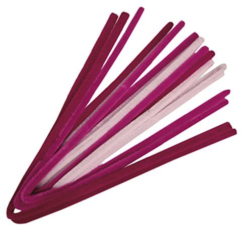 Rayher - 52134000 - Chenilledraht-Mischung, 50x0,9cm, sortiert, SB-Btl