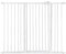 Safetots Extra Tall Metal Safety Gate Pressure Fit, 120.3cm - 127.9cm, White, 104cm in Height, Extra Tall Stair Gate, Tall Baby Gate, Easy Installation