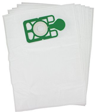 Paxanpax 46-VB-390H VB390H Compatible Numatic 200/ Henry 1B/C SMS Bags, Pack of 5, Plastic, White