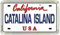Catalina Island California Nummernschild kleiner Kühlschrank Acryl Sammler Sou...