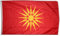 Flagge Mazedonien alt 1992-1995 - 90 x 150 cm