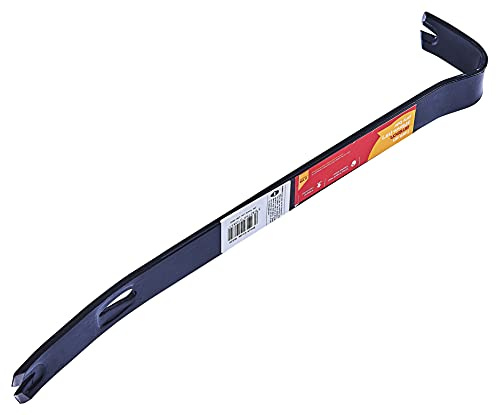 Amtech 15 Pry Bar, Drop Forged & Heat Treated Steel for Strength, Wide Blade Design for Nail Pulling & Lifting, Ergonomic Grip for DIY and Trade Prying Tasks