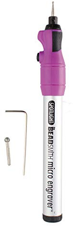 Beadsmith The Bead Smith Micro Engraver, Acrylic, Multicoloured, 0.55 x 3.4 x 8.15 cm