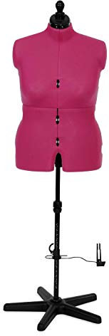 Adjustoform Verstellbare Schneiderpuppe Celine Standard 8-Teilige | Groß (L) [Größe EUR 48 bis 50]