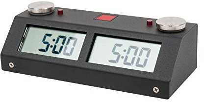 Chronos GX Digital Game Chess Clock - Touch - Black