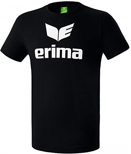 Erima Unisex Unisex Kinder Promo T-Shirt (208340), schwarz, 152