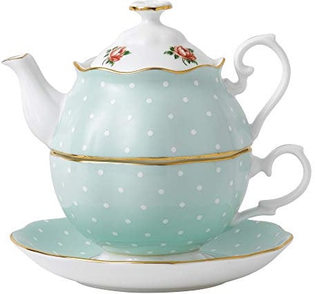 Vaisselle à Pois Royal Albert, Porcelaine, Polka Rose, Approximately 6 x 7 x 10