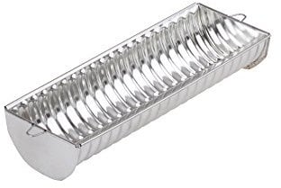 BLEX, a.s. 149 Chevreuil Dos Forme, Acier, Argent, 30.2 x 11.2 x 5.9 cm