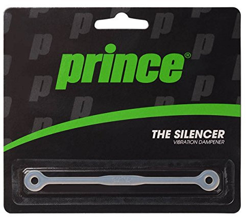 Prince The Silencer Vibrationsdämpfer für Tennissaiten, natürlich – Klar