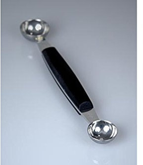 Kugelausstecher beidseitig, Parisienne-Ausstecher, 16,5cm lang, ø 22mm+ ø 25mm, 1 St