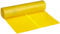 DEISS PREMIUM Bin Bags Refuse Sacks 70 Litres, Pack of 25, Yellow