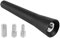 Sound Way Antenne Voiture Puissante Universelle, Mini Antenne Voiture Courte 6,5 cm, 3 Adaptateur M4 M5 M6, Facile à Installer, en Acier Inoxydable, Compatible avec Tous Les véhicules, AM/FM/Dab