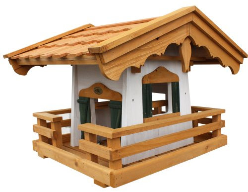 Habau 1795 Vogelhaus Schwarzwald mit Silo und Ständer