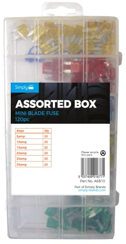 Simply ASB10 Mini Auto Fuse Assorment
