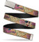 Buckle Down Herren Gürtel mehrfarbig mehrfarbig Gr. 3 cm Breit-passt bis 71 cm, mehrfarbig
