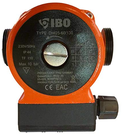Umwälzpumpe IBO OHI 25-60/130 Heizungspumpe Pumpe Warmwasser Heizung Nassläufer