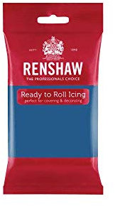 Fondant Atlantik Blau - 250 g - Regalice Rollfondant -