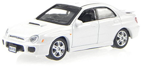 Subaru Impreza WRX Sti weiss Modellauto C171BND-006 Cararama 1:72