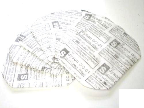 Micro Filters For Dyson DC01 Vacuum Cleaners Pack of 8