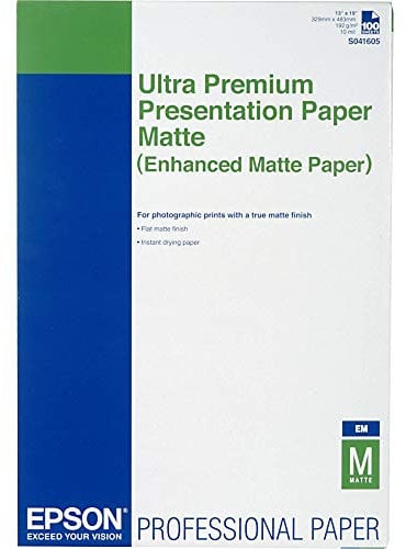 Epson Enhanced Matte A3+ 100 Sheet, C13S041719