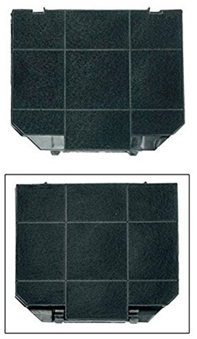 EuroStore07 1 FILTRO AI CARBONI ATTIVI ADATTO PER CAPPA FA BER AR ISTON FR ANKE 26,6 x 23,6 cm CON CARBONI ATTIVI NO ORIGINALE ** NON E' PRODOTTO DA FAB ER ARIS TON FRA NKE ***