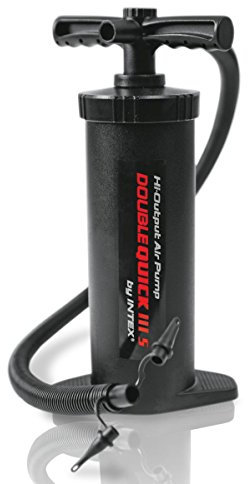 INTEX 68605 Kolben-Doppelhub Pumpe klein Luftpumpe Pool Standpumpe Doppelhubpumpe