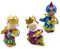 Mopec Reyes Magos Pit & Pita 7cm. min.3 Figuras, Resina, Multicolor, 4x3.5x7 cm, 3 Unidades