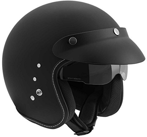 ROCC Classic Pro Jethelm, Farbe matt-schwarz, Größe L (59/60)