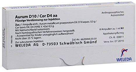 Aurum D 10/Cor D 4 aa Ampullen