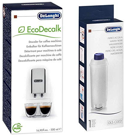 Delonghi - Wasserfilter DLS C002 für Kaffeevollautomaten & Entkalker 500ML