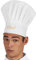 Boland 90647 - Gorro de cocinero, blanco-amarillo, unisex, cocinero, gorro, capucha, tocado, disfraz, carnaval, Fiesta temática, cocina