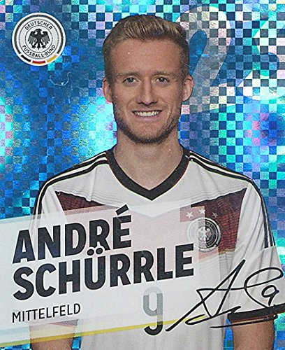 Carte pailletée / REWE DFB Coupe du Monde 2014 Andre Schürrle N° 23/34