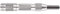 Starrett 819 Hinge-Locating Automatic Center Punch With Adjustable Stroke, 5 Length, 5/8 Diameter