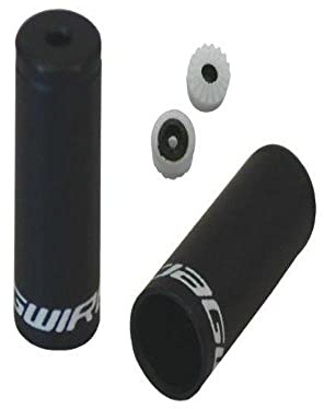Jagwire Endstück Verstärker-Empfänger sind wasserdicht, 4 mm, 50 Stück, schwarz, 4 mm