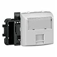 Legrand 086161 Prise RJ45 Catégorie5e FTP Appareillage Saillie Composable, Blanc, Lot de 10