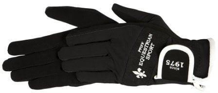 Pfiff 101391 Damen Handschuhe, Reithandschuhe Damenreithandschuhe, Schwarz, S