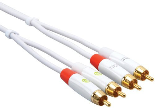Hosa Technology RCA/RCA, 0.9 m Cable de Audio 0,9 m 2 x RCA Blanco - Cables de Audio (0.9 m, 2 x RCA, 2 x RCA, 0,9 m, Blanco)
