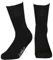 Wowerat 3 Paar Bambus-Socken mit Frottee-Sohle ohne Gummi, Farbe:Schwarz;Größe:43-46