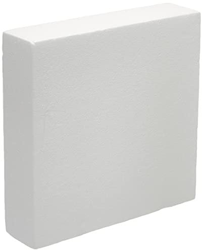 DECORA 0174027 Cuadrado DE POLIESTIRENO 30X30X7,5H CM